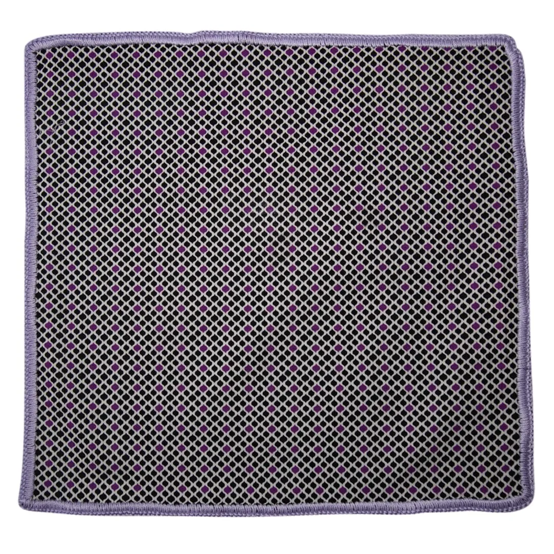 Rasin Arabesco with Lilac Blu Signature Border sold by Sebastian Cruz Couture product image thumbnail 2