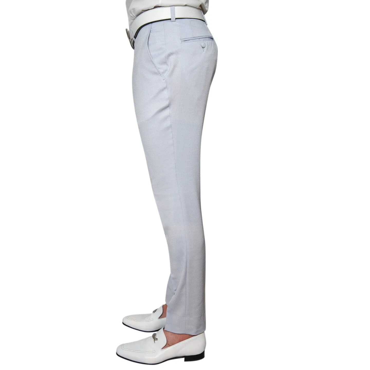 Pastel Azzurro Trousers sold by Sebastian Cruz Couture product image thumbnail 3