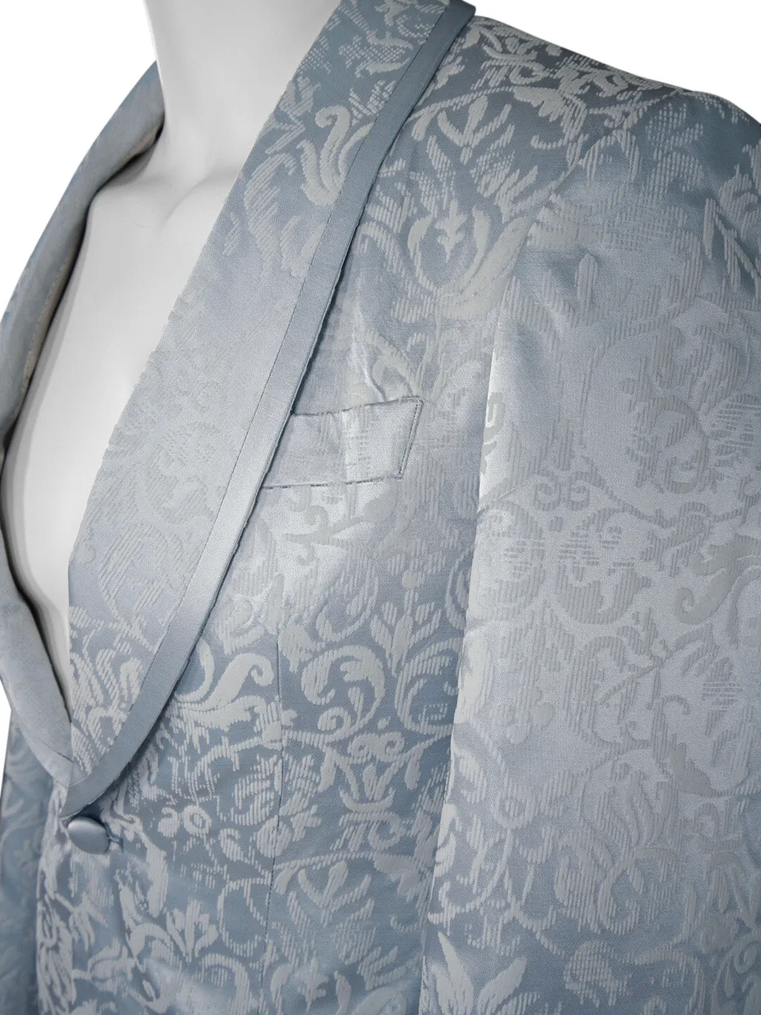 Blu Ghiaccio Dinner Jacket sold by Sebastian Cruz Couture product image thumbnail 5