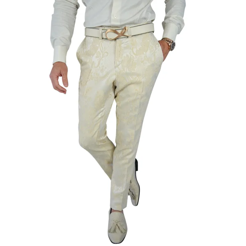Oro Vittoriana Trousers sold by Sebastian Cruz Couture