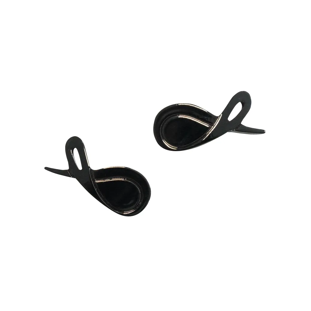 Black Signature Shoe Hardware sold by Sebastian Cruz Couture