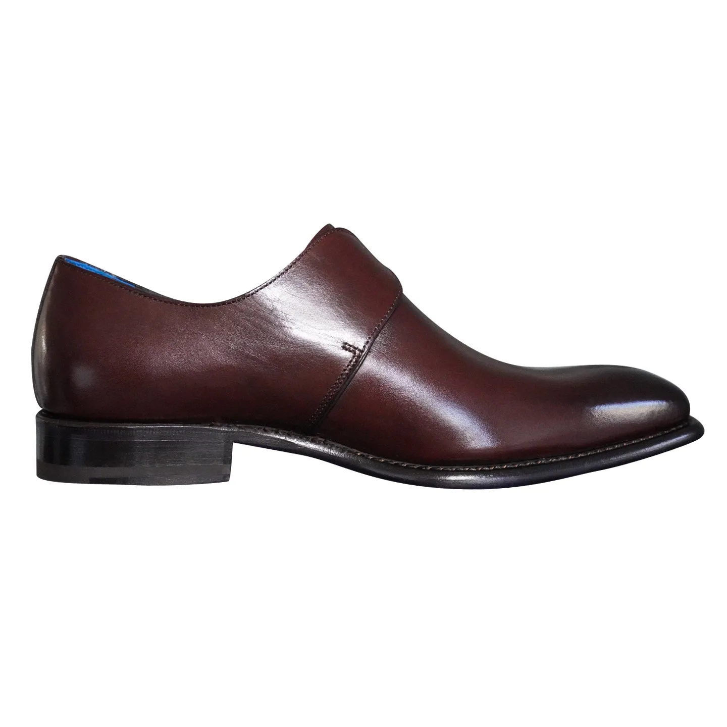 Cacao With Silver Hardware Monk Strap sold by Sebastian Cruz Couture product image thumbnail 5
