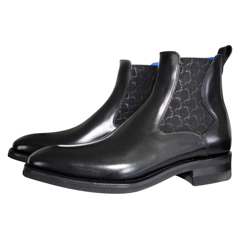 Nero Opal Chelsea Boots sold by Sebastian Cruz Couture