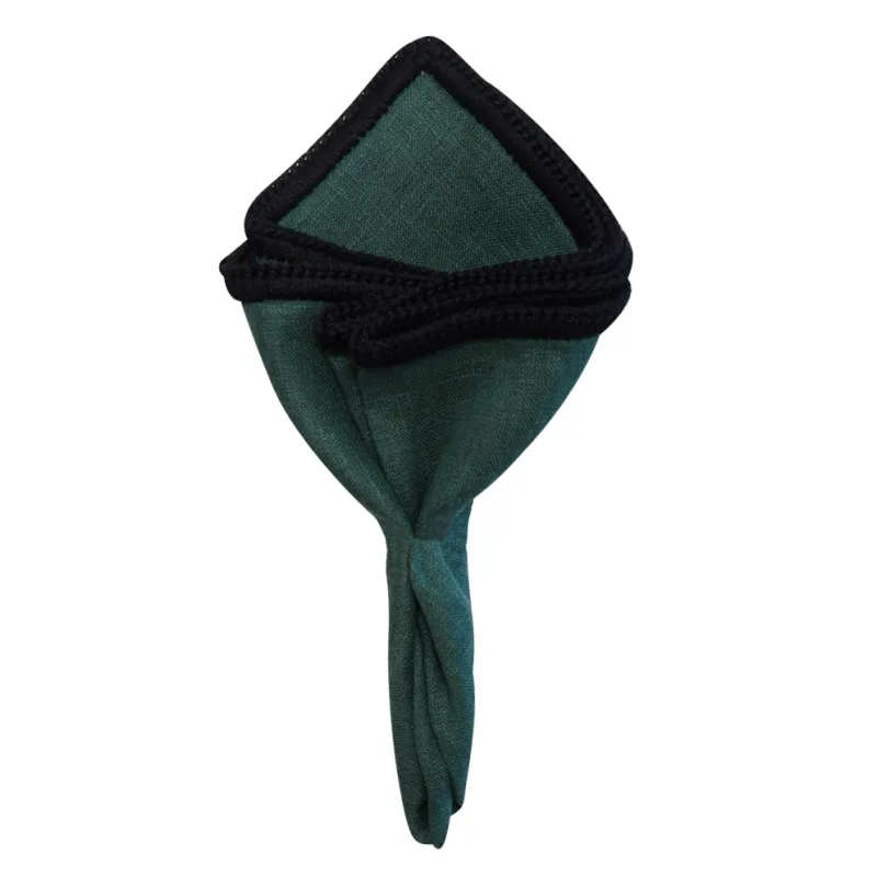 Forest Pino with Black Signature Border sold by Sebastian Cruz Couture