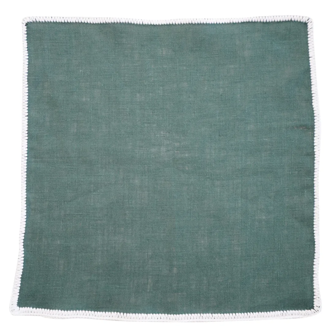 Forest Pino with White Signature Border sold by Sebastian Cruz Couture product image thumbnail 2