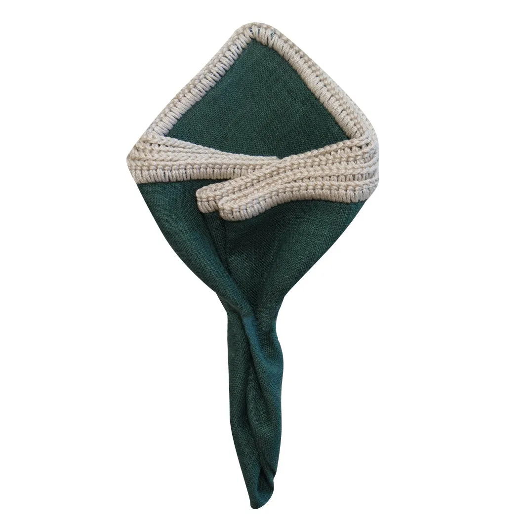 Forest Pino with Wheat Signature Border sold by Sebastian Cruz Couture