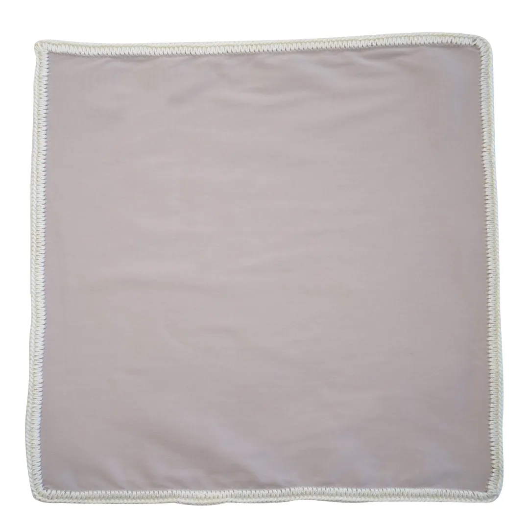 Brushed Nude with Off White Signature Border sold by Sebastian Cruz Couture product image thumbnail 2