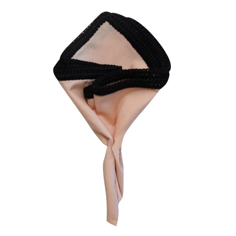 Salmon with Black Signature Border sold by Sebastian Cruz Couture