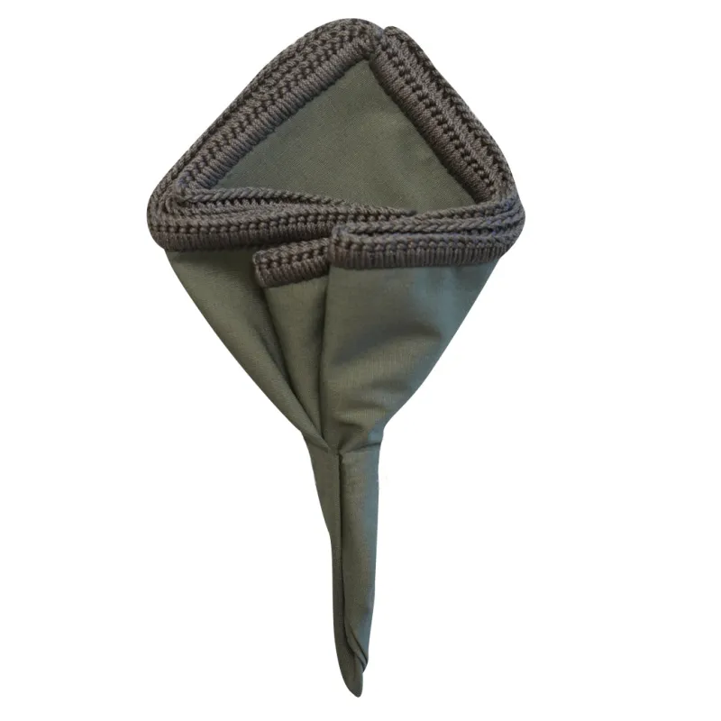 Olive Green with Olive Green Signature Border sold by Sebastian Cruz Couture