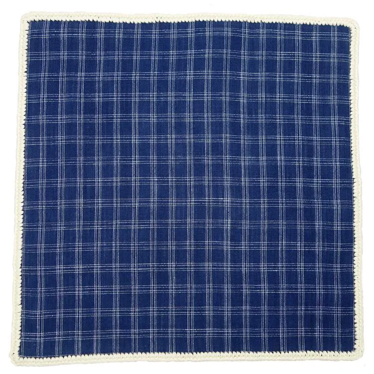 Plaidazure with Off White Signature Border sold by Sebastian Cruz Couture product image thumbnail 2