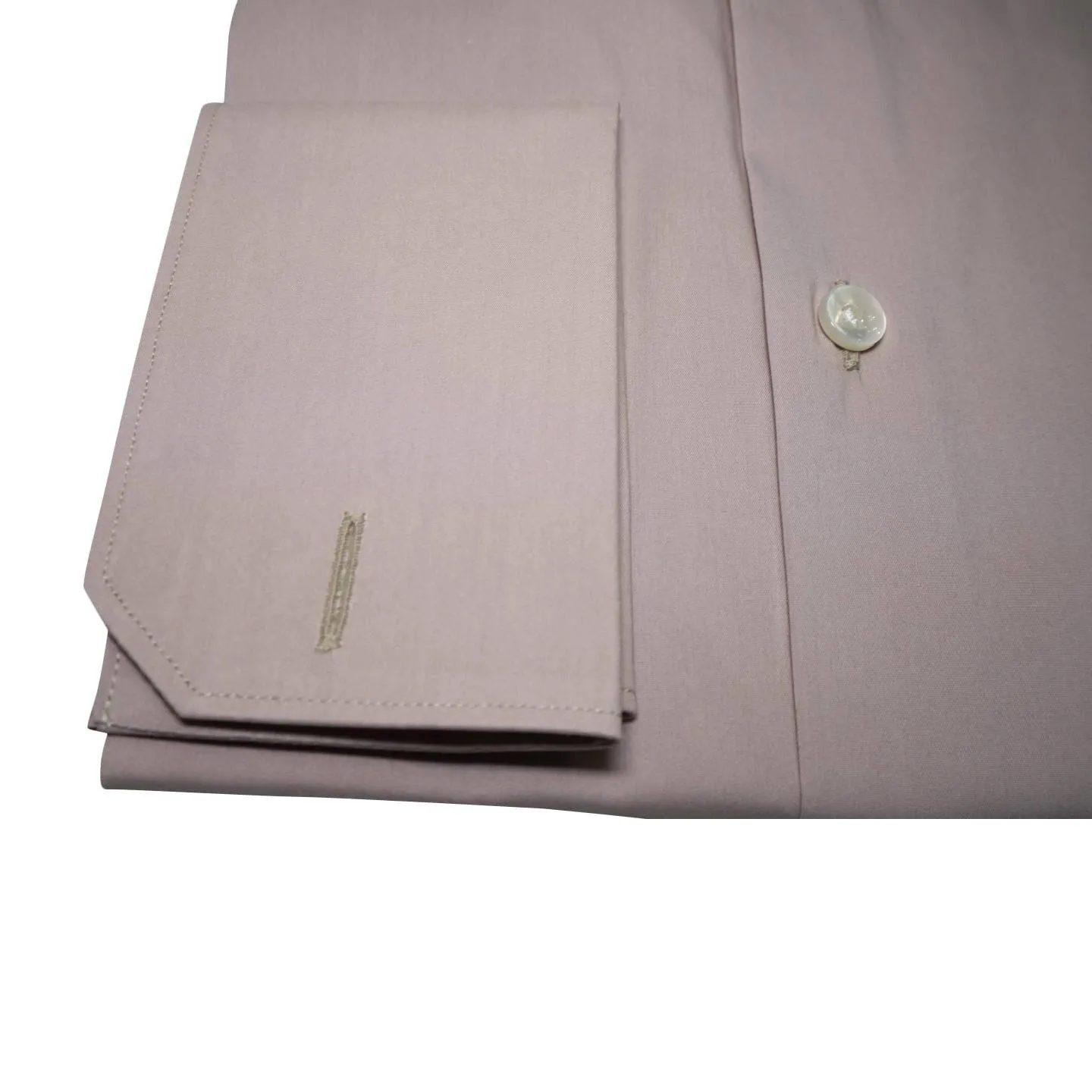 Brushed Nude Dress Shirt sold by Sebastian Cruz Couture product image thumbnail 5