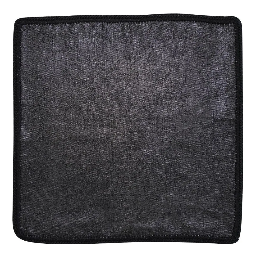 Black Pearl with Black Diamond Flake Signature Border sold by Sebastian Cruz Couture product image thumbnail 2