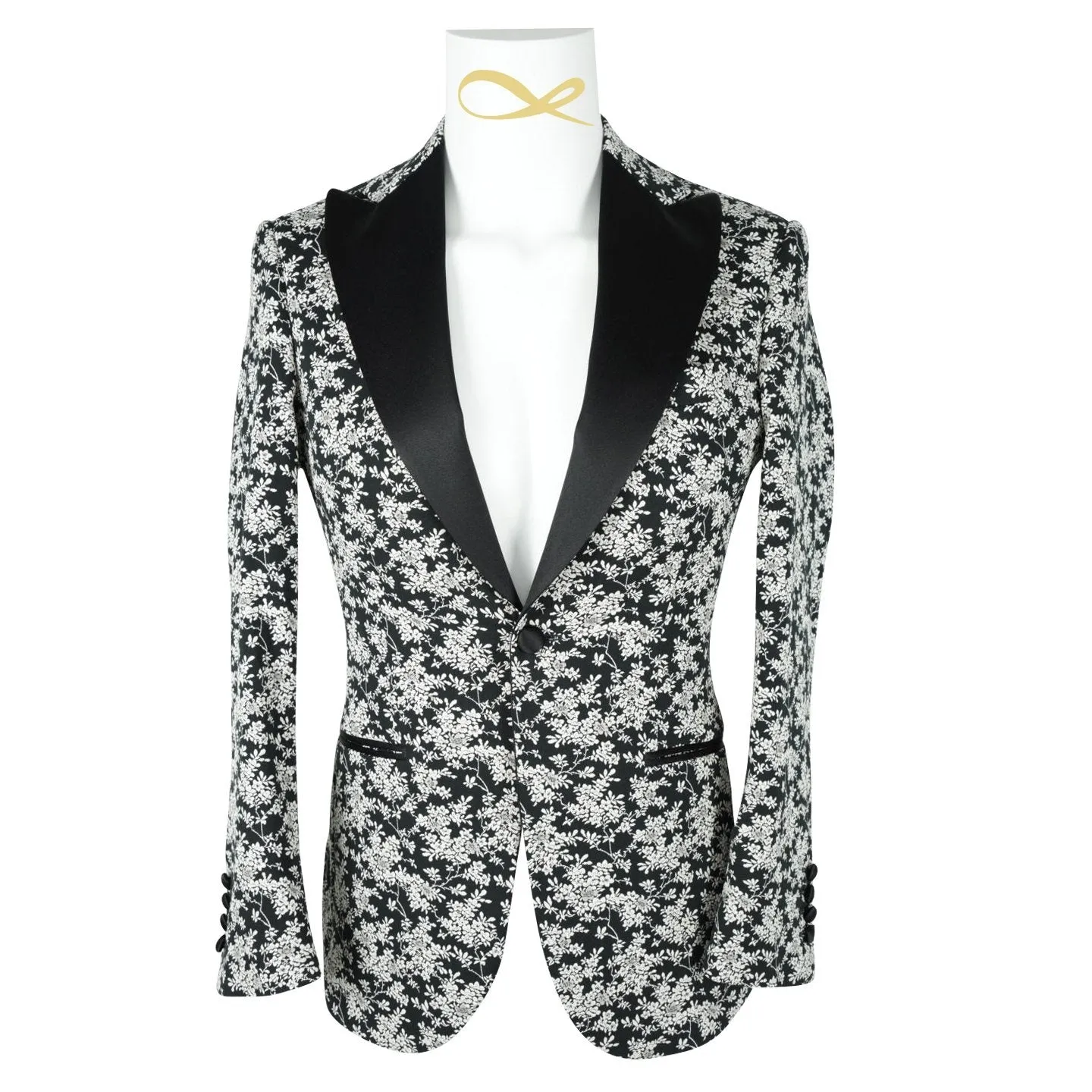 Black Gypso Bold Jacket sold by Sebastian Cruz Couture product image thumbnail 4