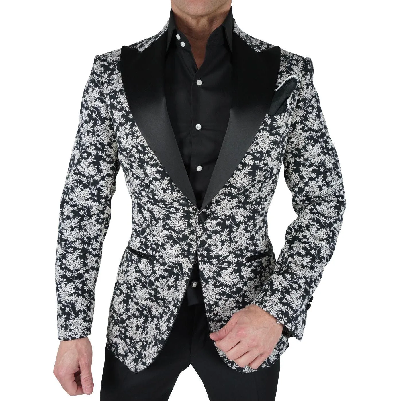 Black Gypso Bold Jacket sold by Sebastian Cruz Couture product image thumbnail 3