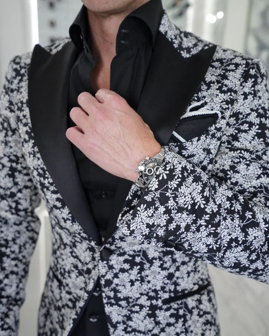 Black Gypso Bold Jacket sold by Sebastian Cruz Couture product image thumbnail 2