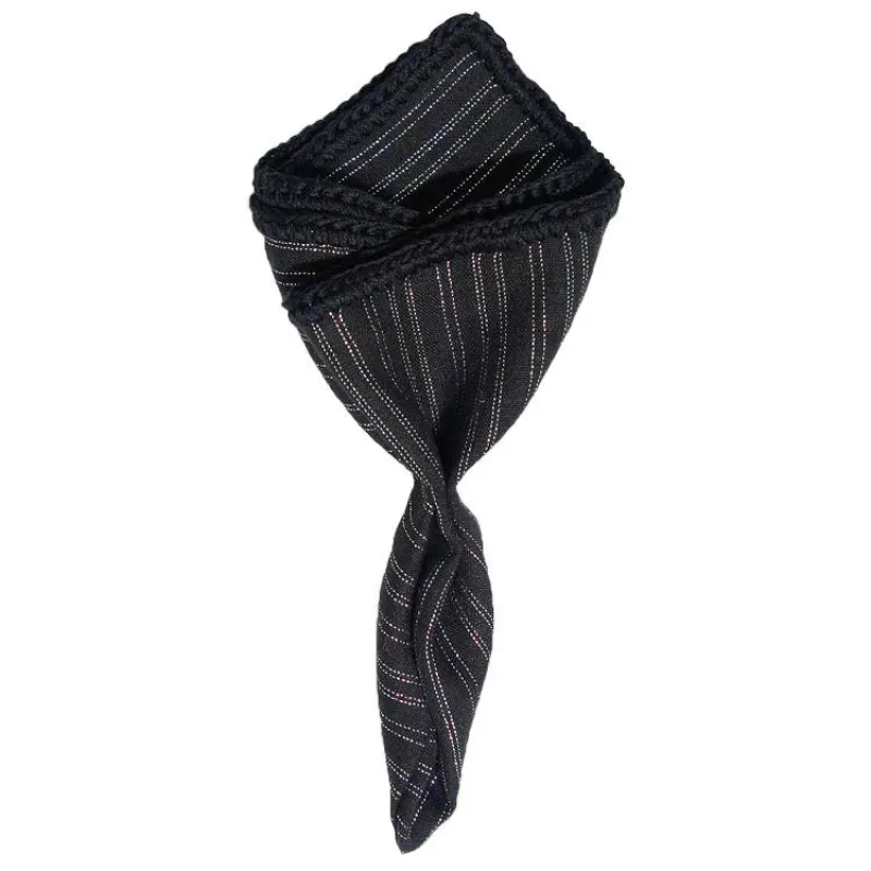 Black Splendor with Black Signature Border sold by Sebastian Cruz Couture