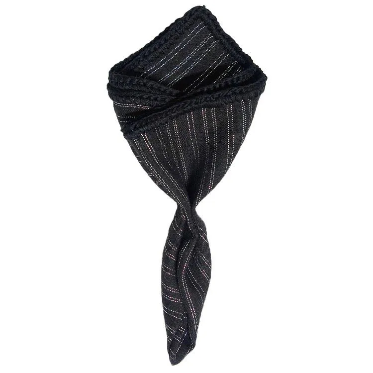 Black Splendor with Black Signature Border sold by Sebastian Cruz Couture