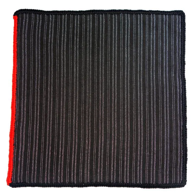 Black Splendor with Black and Red Signature Border sold by Sebastian Cruz Couture product image thumbnail 2