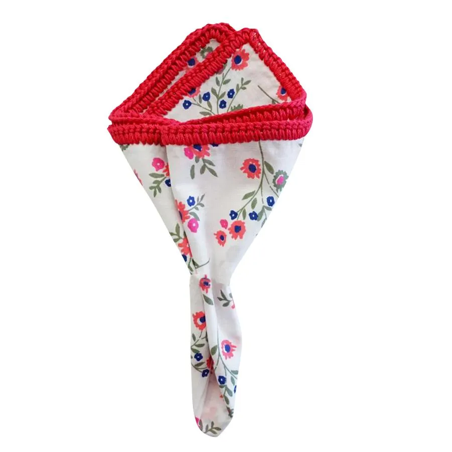 Strawberry Hamptons with Red Signature Border sold by Sebastian Cruz Couture