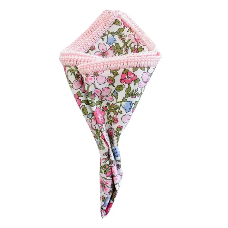 Rose Prato with Pink Signature Border sold by Sebastian Cruz Couture