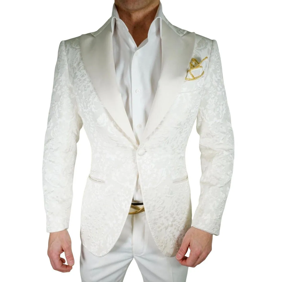Vanilla Fiore Jacket sold by Sebastian Cruz Couture