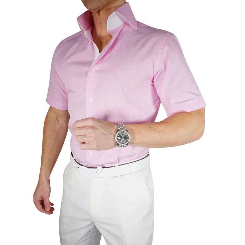 Taffy Plaid Short Sleeve Shirt sold by Sebastian Cruz Couture