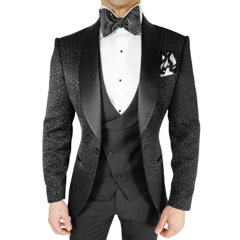 Black Ghepardo Dinner Jacket sold by Sebastian Cruz Couture
