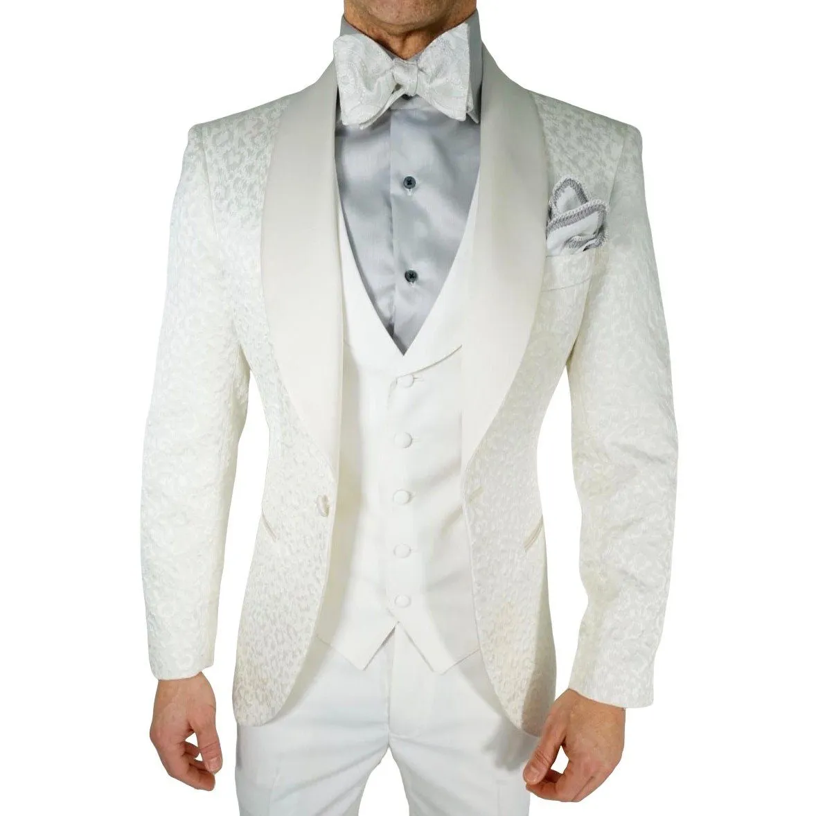 Vanilla Ghepardo Dinner Jacket sold by Sebastian Cruz Couture