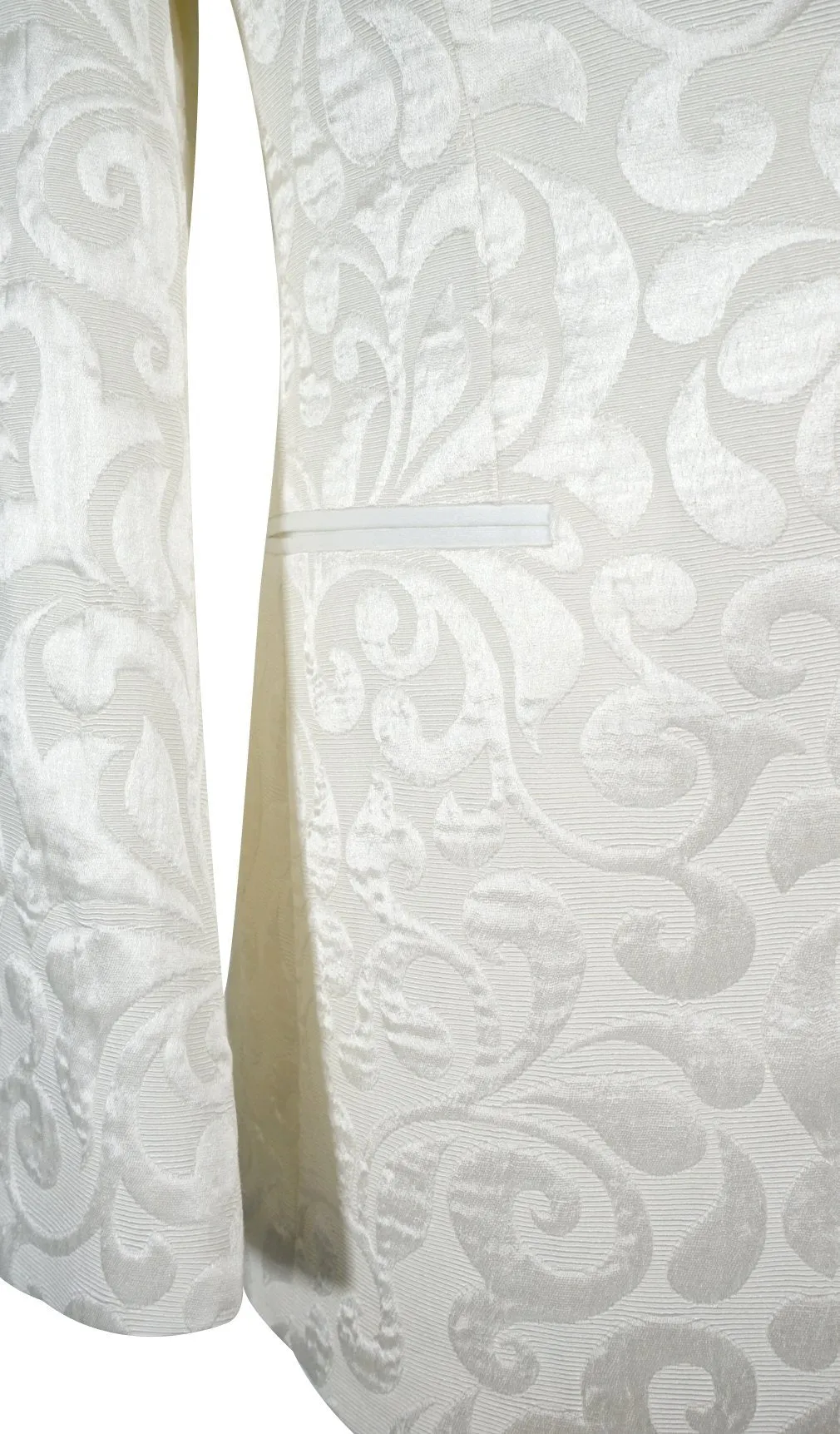 Vanilla Paisley Jacket sold by Sebastian Cruz Couture product image thumbnail 5