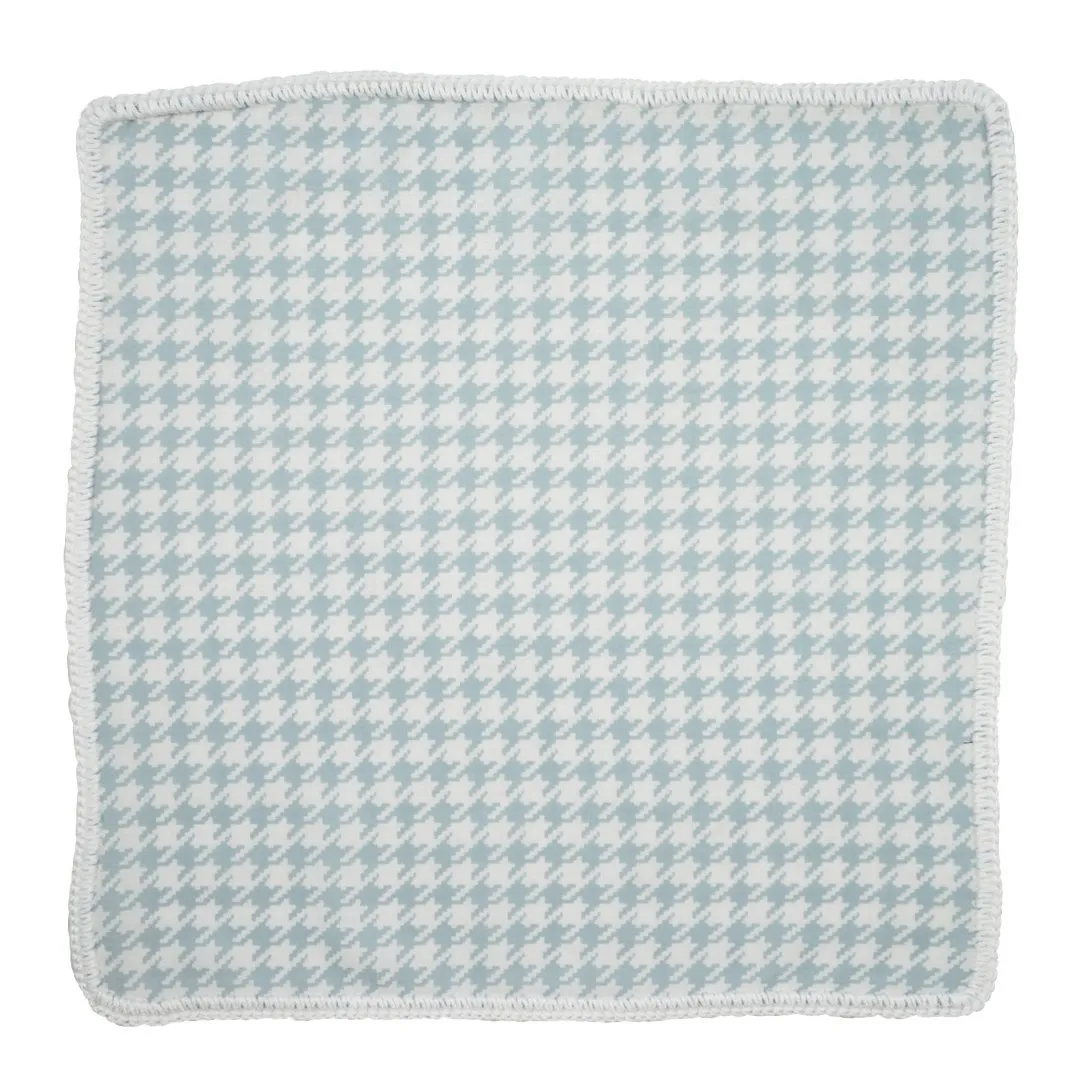 Alzavola Houndstooth with White Signature Border sold by Sebastian Cruz Couture product image thumbnail 2