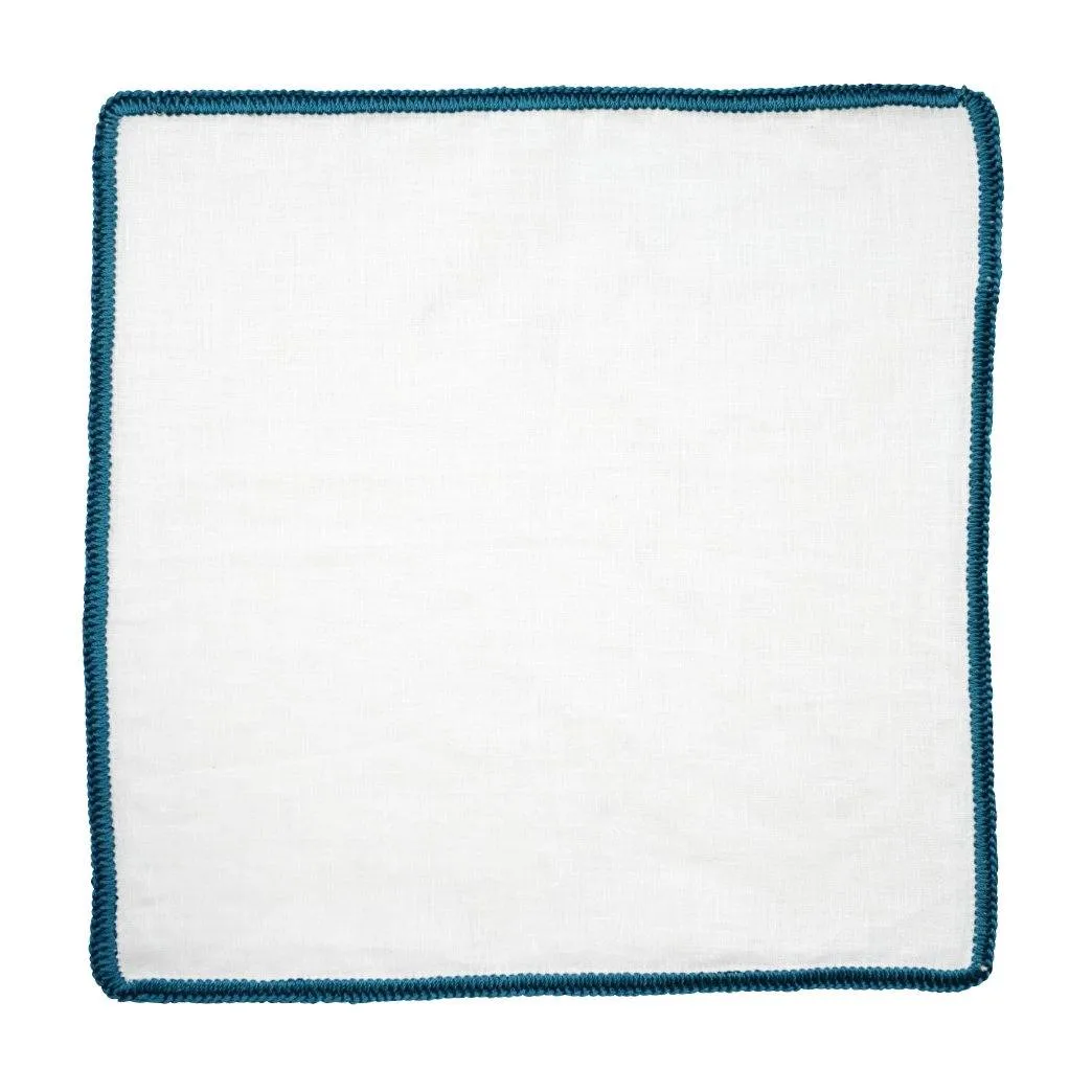 White Nieve with Teel Signature Borders sold by Sebastian Cruz Couture product image thumbnail 2