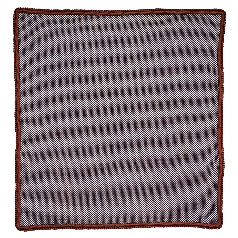 Ebony Netto with Brown Signature Border sold by Sebastian Cruz Couture product image thumbnail 2