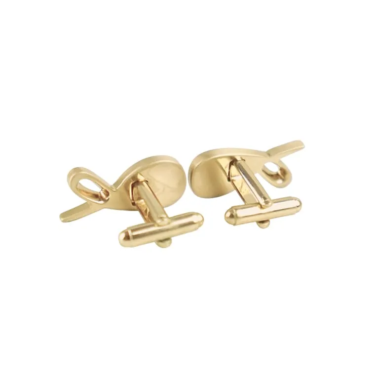 Rose Gold Signature Cufflinks sold by Sebastian Cruz Couture product image thumbnail 2
