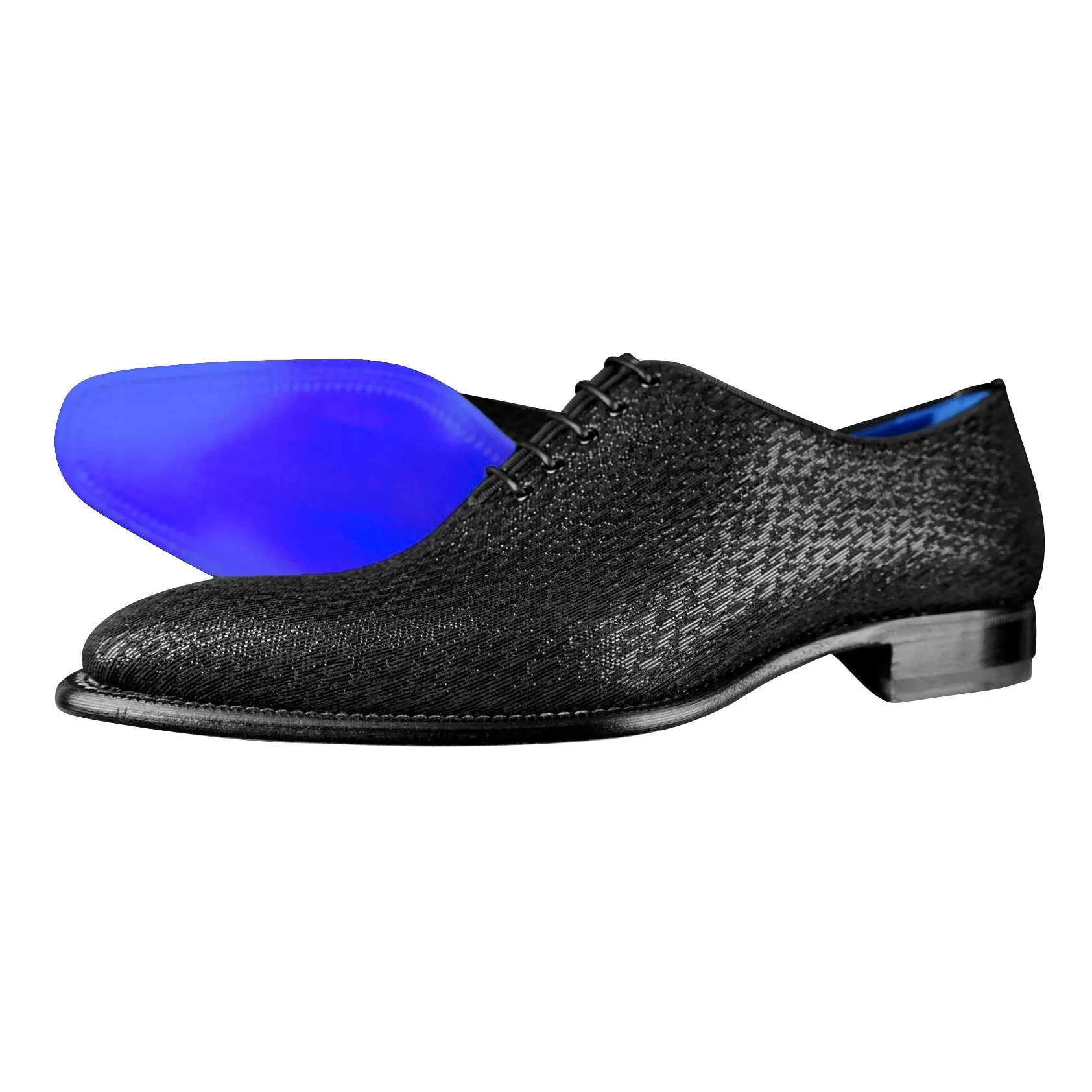 Black Diamante Lace Ups sold by Sebastian Cruz Couture