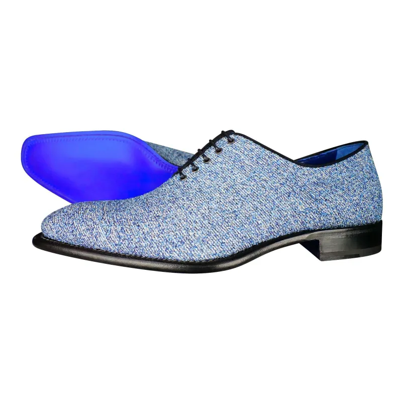 Cerulean Spazzola Lace Ups sold by Sebastian Cruz Couture