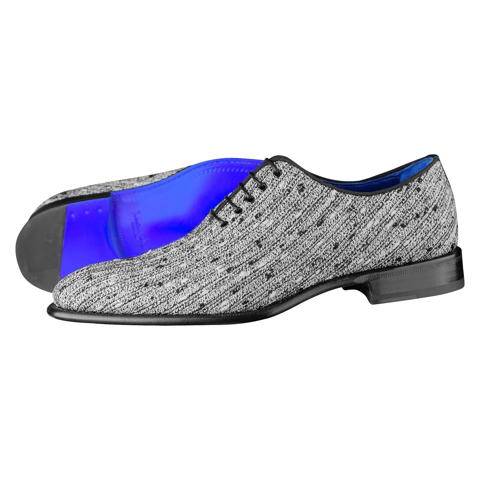 Tweed Legare Lace Ups sold by Sebastian Cruz Couture product image thumbnail 2