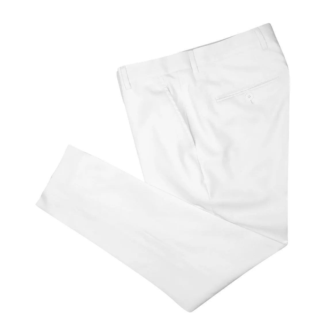 White Trousers sold by Sebastian Cruz Couture product image thumbnail 5