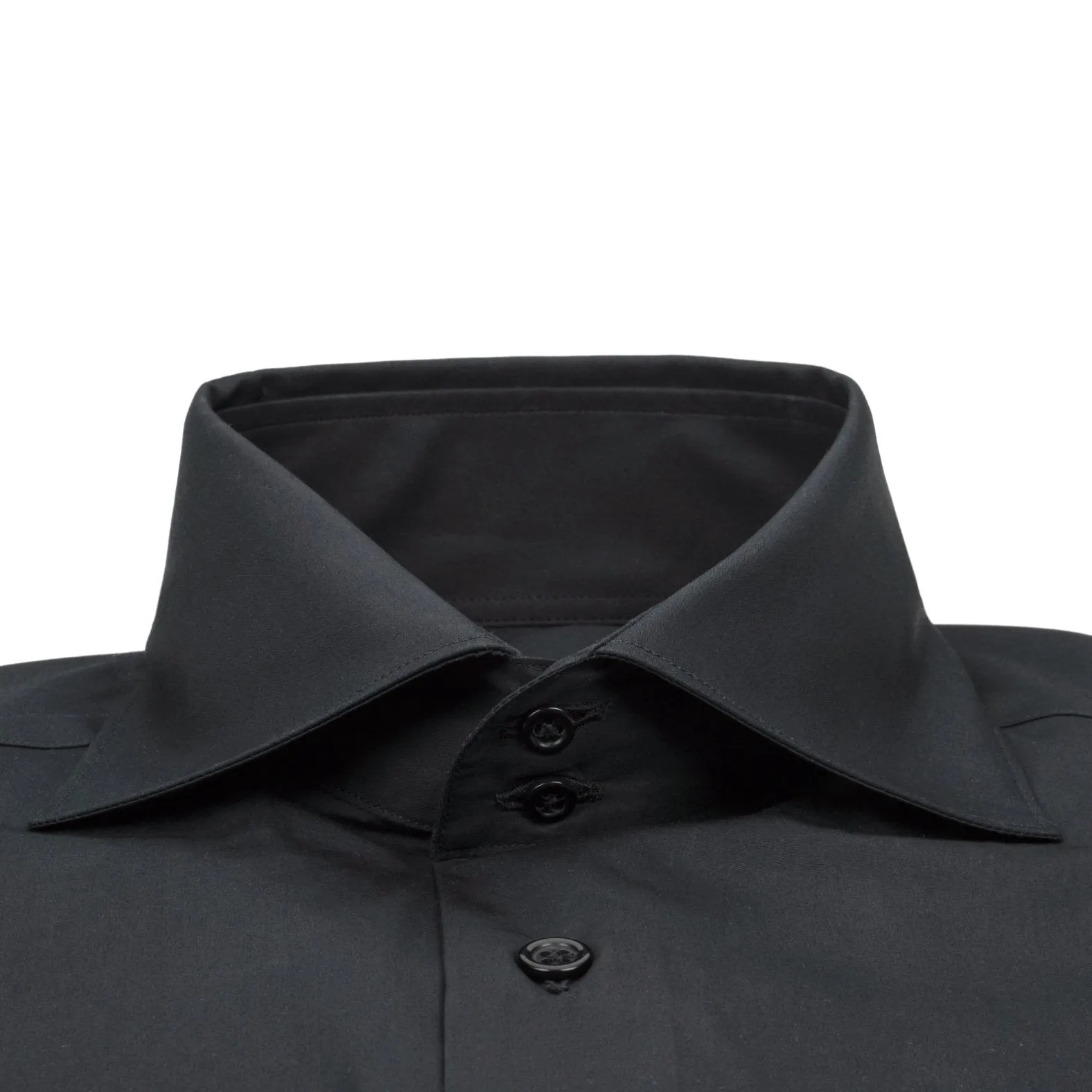 Black Dress Shirt sold by Sebastian Cruz Couture product image thumbnail 4