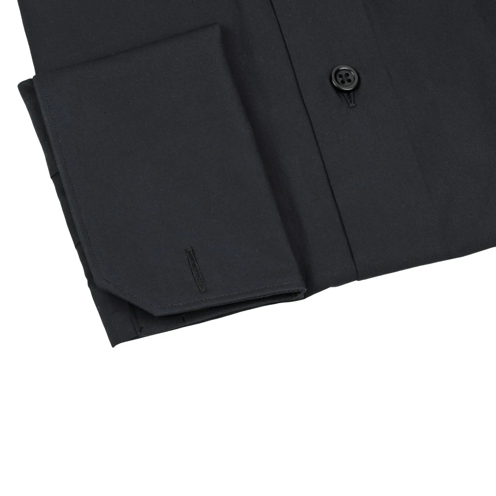 Black Dress Shirt sold by Sebastian Cruz Couture product image thumbnail 5