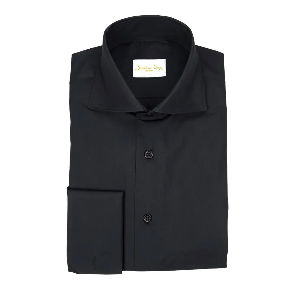 Black Dress Shirt sold by Sebastian Cruz Couture product image thumbnail 2