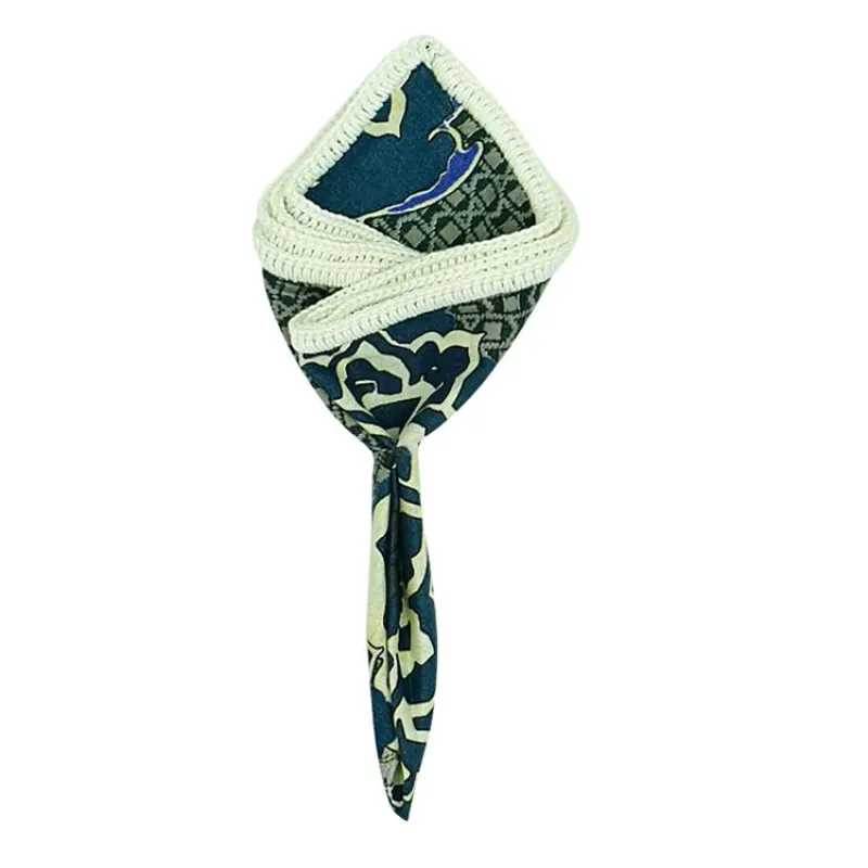 Athenian Alzavola with Off White Signature Border sold by Sebastian Cruz Couture