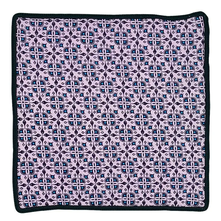 Persian Principe with Navy Blue Signature Border sold by Sebastian Cruz Couture product image thumbnail 2