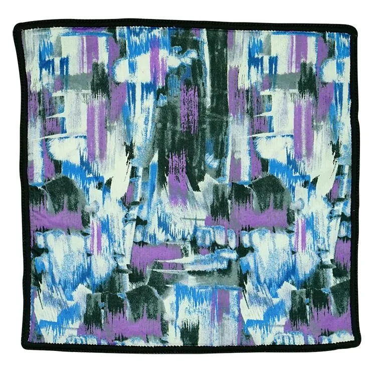 Iris Astratto with Black Signature Border sold by Sebastian Cruz Couture product image thumbnail 2