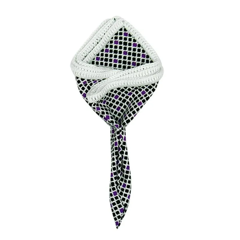 Rasin Arabesco with White Signature Border sold by Sebastian Cruz Couture