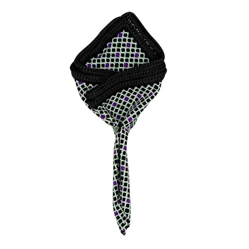 Rasin Arabesco with Black Signature Border sold by Sebastian Cruz Couture