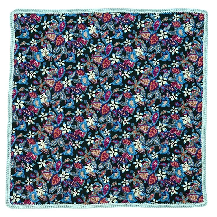 Concord Giglio with Sky Blue Signature Border sold by Sebastian Cruz Couture product image thumbnail 2