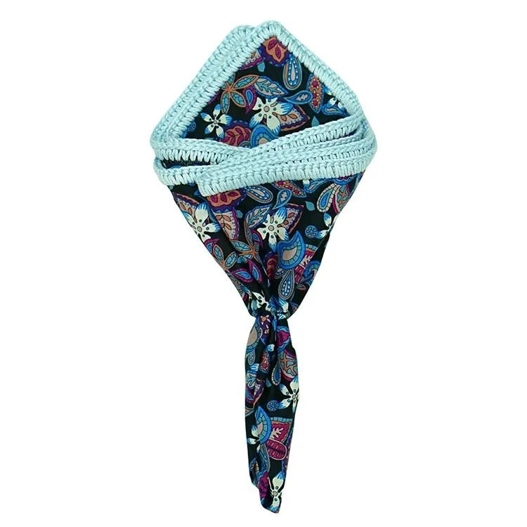 Concord Giglio with Sky Blue Signature Border sold by Sebastian Cruz Couture