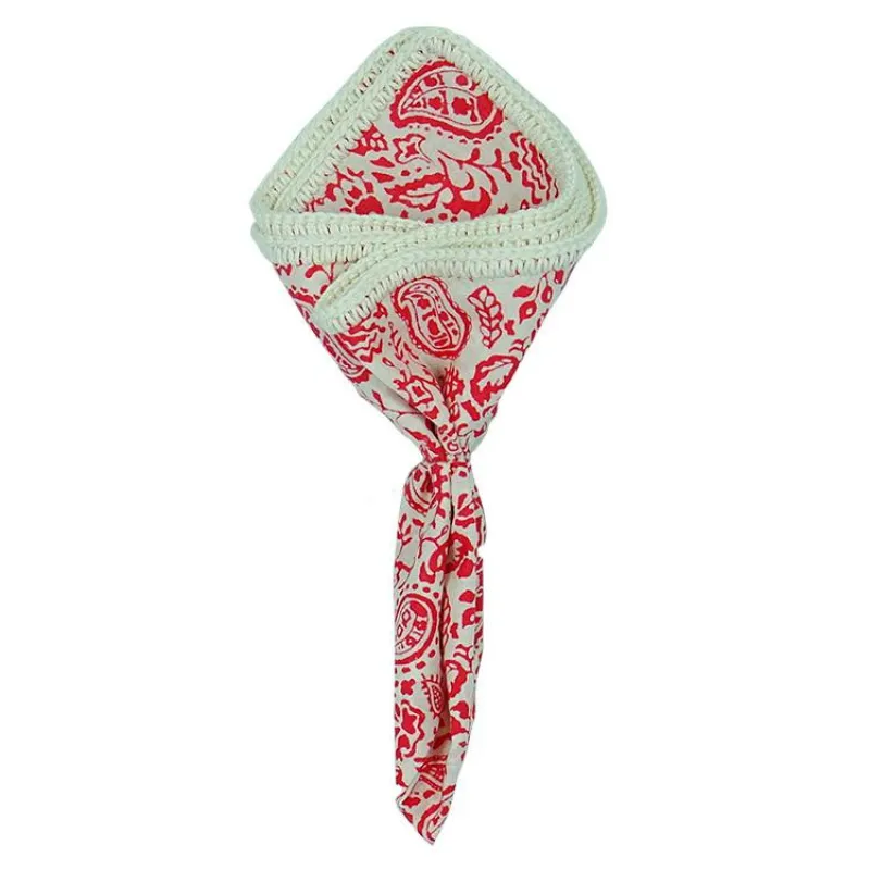 Paisley Granato with White Signature Border sold by Sebastian Cruz Couture