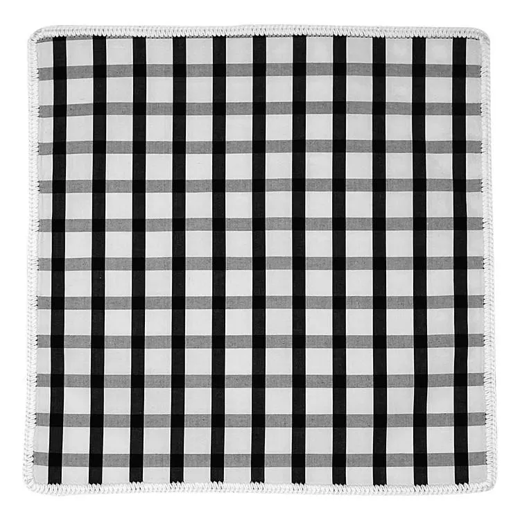 Nero Scacceria with White Signature Border sold by Sebastian Cruz Couture product image thumbnail 2