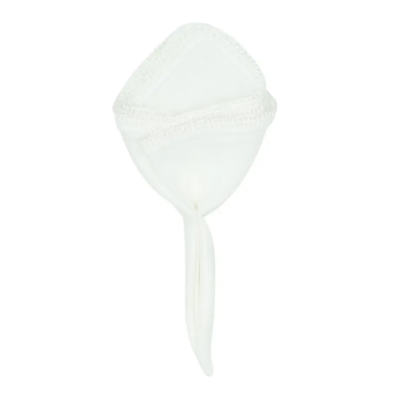 White Nieve With White Snow Flake Signature Border sold by Sebastian Cruz Couture